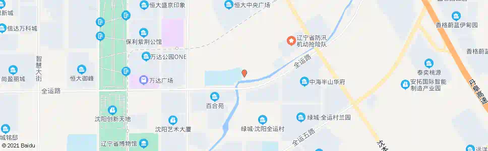 沈阳桃仙街全运路_公交站地图_沈阳公交_妙搜公交查询2025