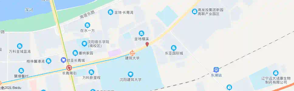 沈阳浑南东路文华街_公交站地图_沈阳公交_妙搜公交查询2025