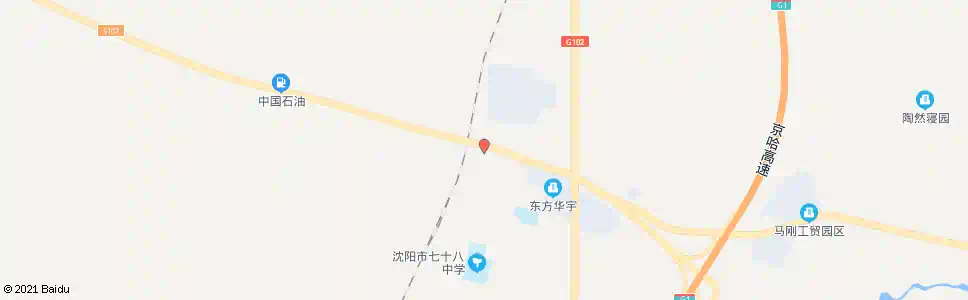 沈阳清水台_公交站地图_沈阳公交_妙搜公交查询2025