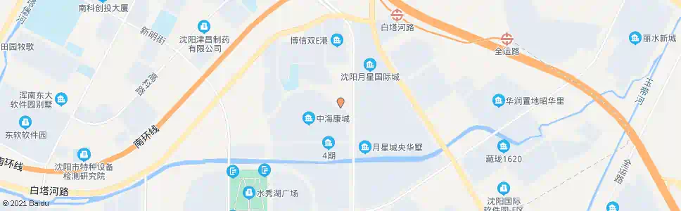 沈阳双深路沈中大街_公交站地图_沈阳公交_妙搜公交查询2025