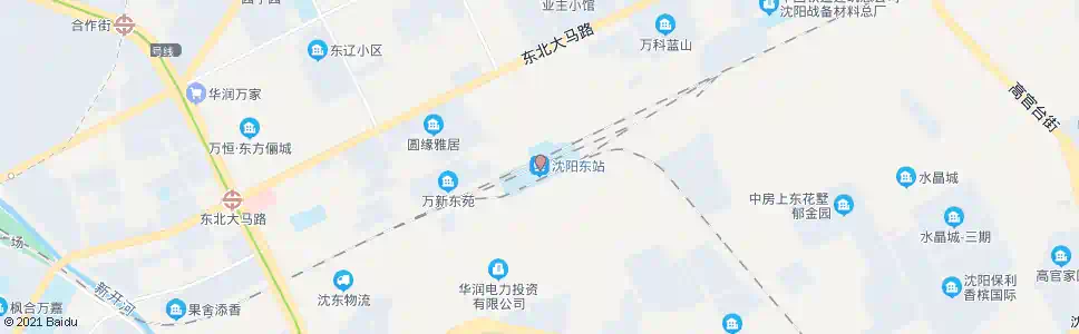 沈阳满融东_公交站地图_沈阳公交_妙搜公交查询2025