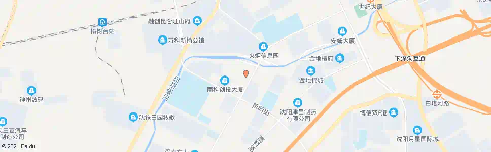 沈阳东大软件园_公交站地图_沈阳公交_妙搜公交查询2025