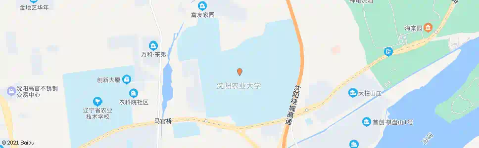 沈阳沈阳农业大学_公交站地图_沈阳公交_妙搜公交查询2025
