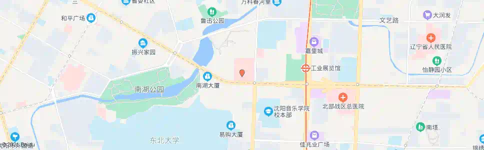 沈阳盛京医院南湖院区_公交站地图_沈阳公交_妙搜公交查询2025