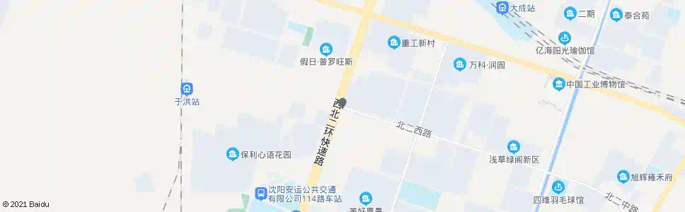 沈阳东北制药厂_公交站地图_沈阳公交_妙搜公交查询2025