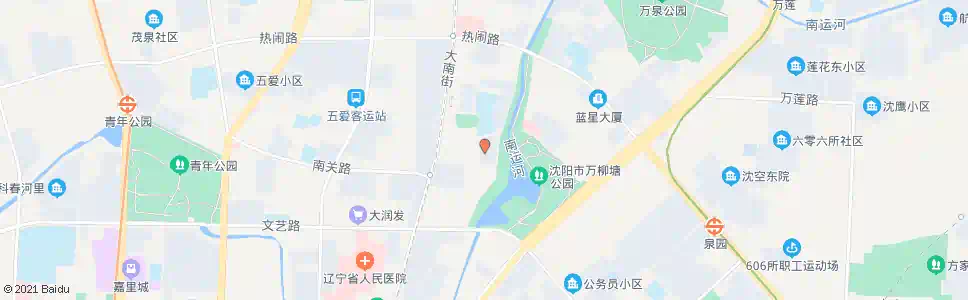 沈阳科学家花园_公交站地图_沈阳公交_妙搜公交查询2025