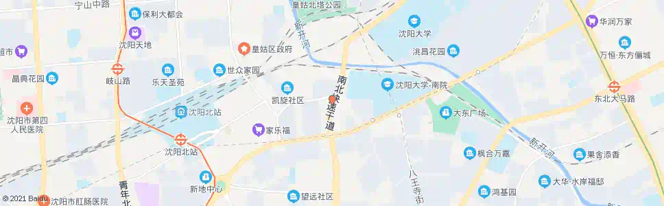 沈阳小北关街二零二巷_公交站地图_沈阳公交_妙搜公交查询2025