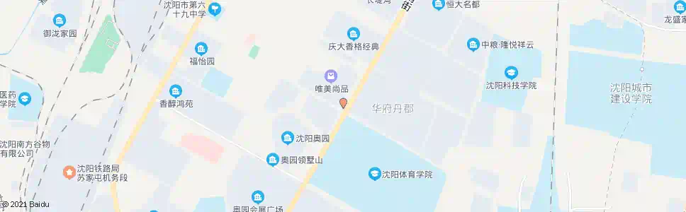 沈阳华府丹郡_公交站地图_沈阳公交_妙搜公交查询2025