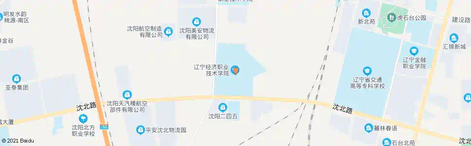 沈阳辽宁经济管理干部学校_公交站地图_沈阳公交_妙搜公交查询2025