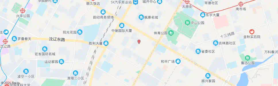 沈阳南六马路_公交站地图_沈阳公交_妙搜公交查询2025