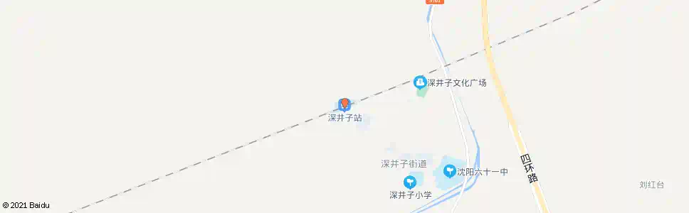 沈阳深井子街_公交站地图_沈阳公交_妙搜公交查询2025