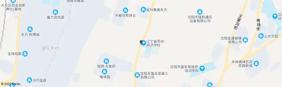 沈阳省劳经学校北_公交站地图_沈阳公交_妙搜公交查询2025