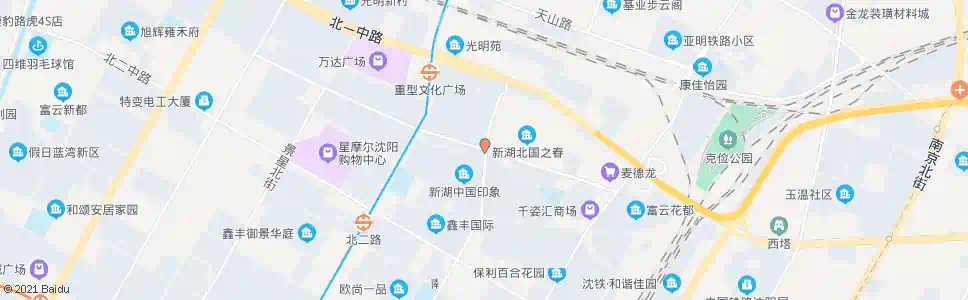 沈阳小北一路云峰街_公交站地图_沈阳公交_妙搜公交查询2025