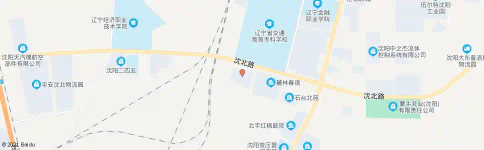 沈阳沈北路天赋新居_公交站地图_沈阳公交_妙搜公交查询2025