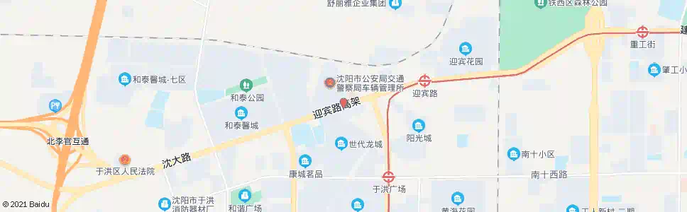 沈阳沈大路太湖街_公交站地图_沈阳公交_妙搜公交查询2025