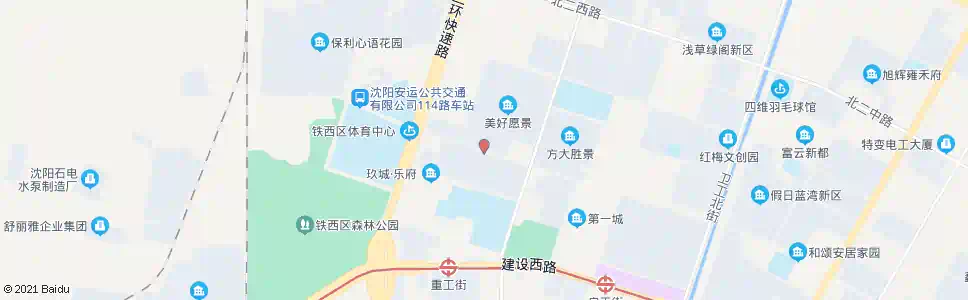 沈阳美好愿景_公交站地图_沈阳公交_妙搜公交查询2025