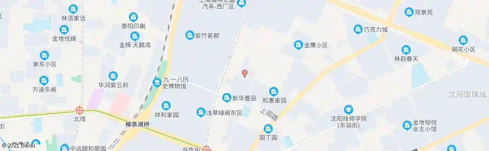 沈阳梧桐馨园_公交站地图_沈阳公交_妙搜公交查询2025