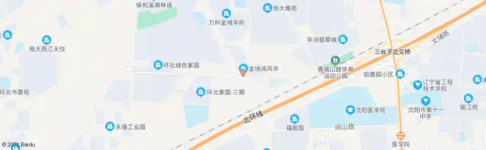 沈阳青城山路怒江北街_公交站地图_沈阳公交_妙搜公交查询2025