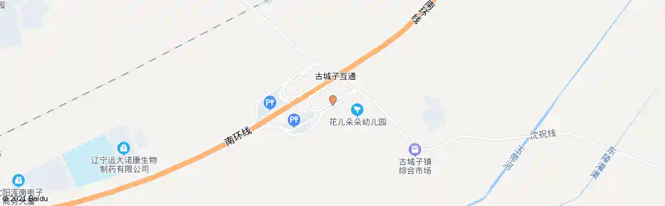 沈阳古城子_公交站地图_沈阳公交_妙搜公交查询2025