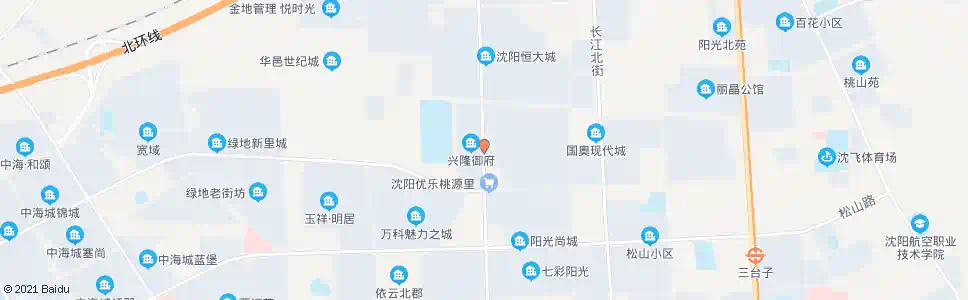 沈阳辉山西路怒江北街_公交站地图_沈阳公交_妙搜公交查询2025