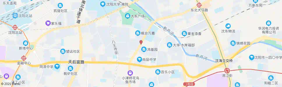 沈阳枫合万嘉_公交站地图_沈阳公交_妙搜公交查询2025