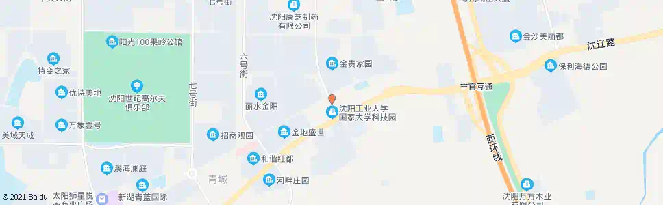 沈阳广全中学_公交站地图_沈阳公交_妙搜公交查询2025