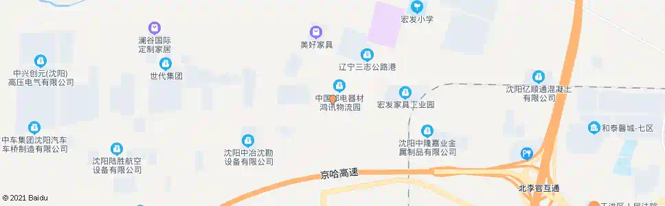 沈阳旺达金属公司_公交站地图_沈阳公交_妙搜公交查询2025