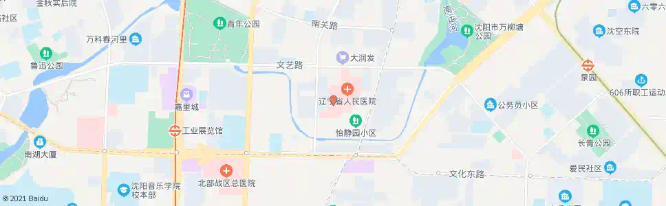 沈阳省金秋医院_公交站地图_沈阳公交_妙搜公交查询2025