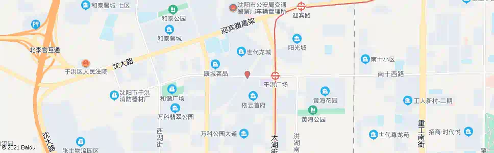 沈阳黄海路_公交站地图_沈阳公交_妙搜公交查询2025
