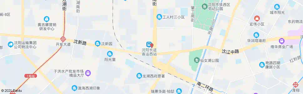 沈阳长客西站(公交枢纽站)_公交站地图_沈阳公交_妙搜公交查询2025