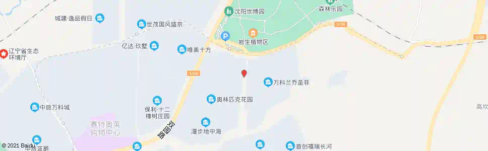 沈阳万科兰乔圣菲_公交站地图_沈阳公交_妙搜公交查询2025