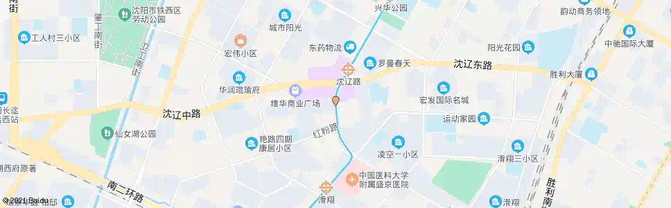 沈阳家乐福金牛店_公交站地图_沈阳公交_妙搜公交查询2025