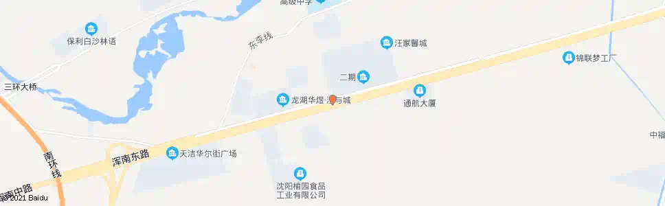 沈阳汪家馨城_公交站地图_沈阳公交_妙搜公交查询2025