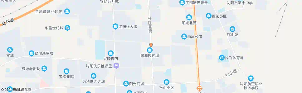 沈阳长江街千山路_公交站地图_沈阳公交_妙搜公交查询2025