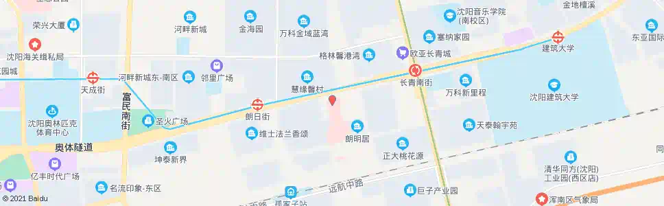 沈阳精神卫生中心_公交站地图_沈阳公交_妙搜公交查询2025