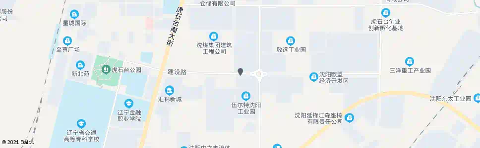 沈阳建设路小古城街_公交站地图_沈阳公交_妙搜公交查询2025
