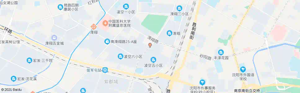 沈阳生日城东_公交站地图_沈阳公交_妙搜公交查询2025