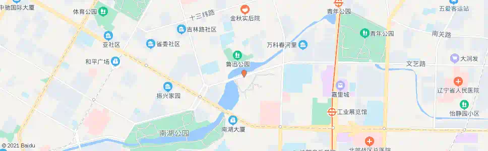 沈阳鲁迅儿童公园_公交站地图_沈阳公交_妙搜公交查询2025