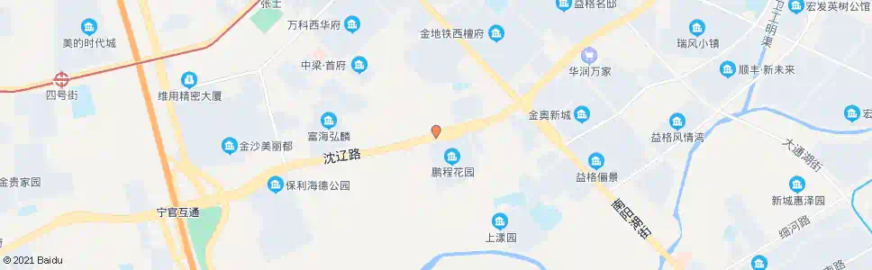 沈阳鹏程花园_公交站地图_沈阳公交_妙搜公交查询2025
