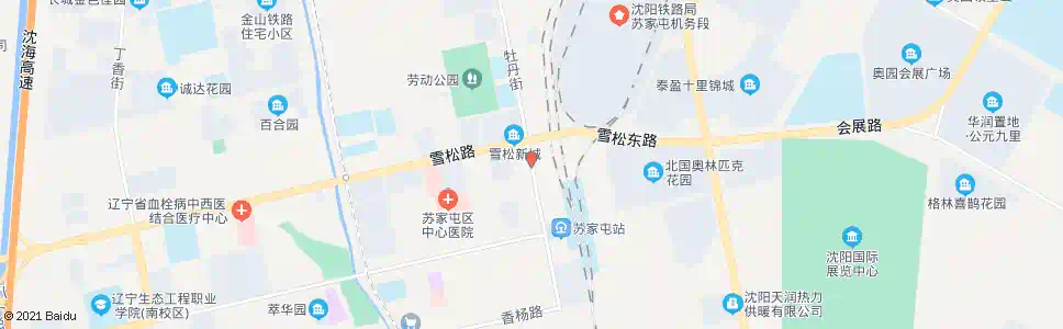 沈阳教师楼_公交站地图_沈阳公交_妙搜公交查询2025