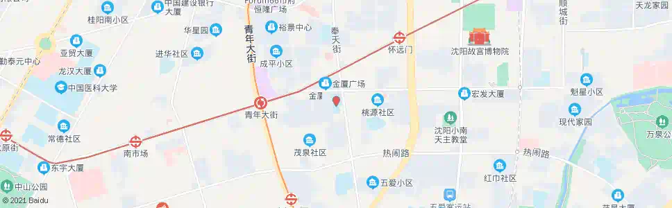 沈阳沈阳实验中学_公交站地图_沈阳公交_妙搜公交查询2025