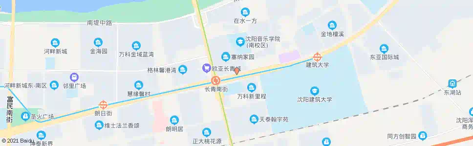 沈阳沈音学院南校区_公交站地图_沈阳公交_妙搜公交查询2025