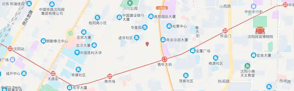 沈阳三八粮站_公交站地图_沈阳公交_妙搜公交查询2025