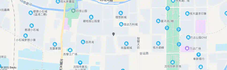 沈阳高深路白塔三街_公交站地图_沈阳公交_妙搜公交查询2025