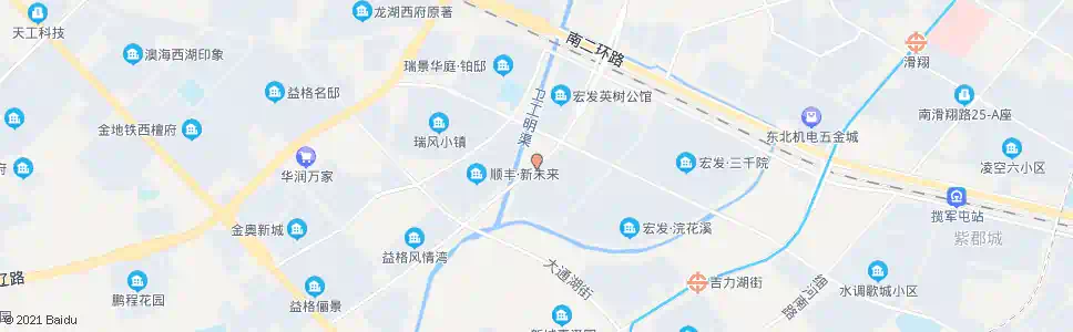沈阳仙女河路吉力湖街南_公交站地图_沈阳公交_妙搜公交查询2025