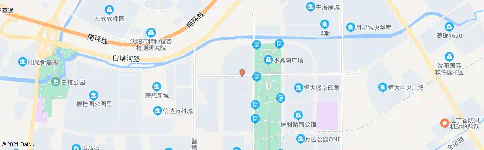 沈阳白塔河二路智慧二街_公交站地图_沈阳公交_妙搜公交查询2025