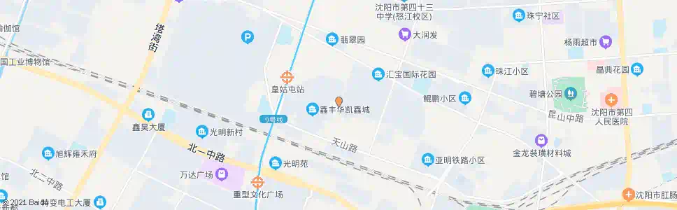沈阳同江街步云山路_公交站地图_沈阳公交_妙搜公交查询2025
