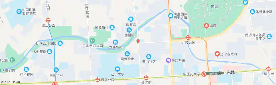 沈阳长江街泰山路(南)_公交站地图_沈阳公交_妙搜公交查询2025
