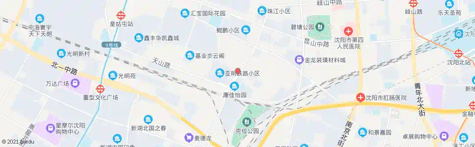 沈阳珠江街步云山路_公交站地图_沈阳公交_妙搜公交查询2025