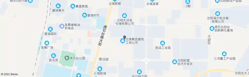 沈阳矿建二处_公交站地图_沈阳公交_妙搜公交查询2025